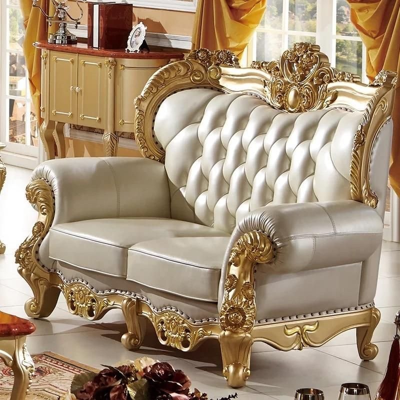 French Design Sofa Set With Classy Table