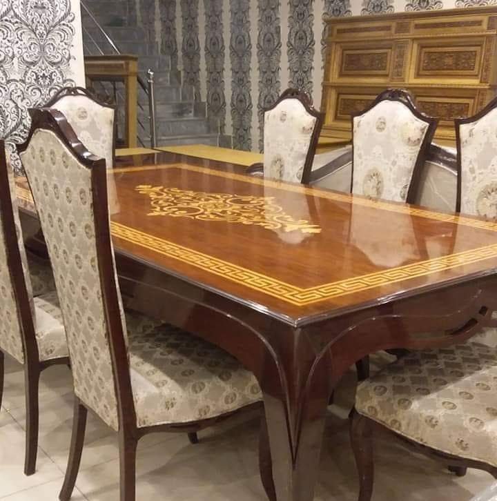 Elegant Design Of Dinning Chairs And Table