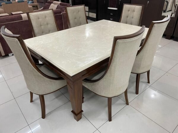 Elegant Dining Table Chairs - Image 3