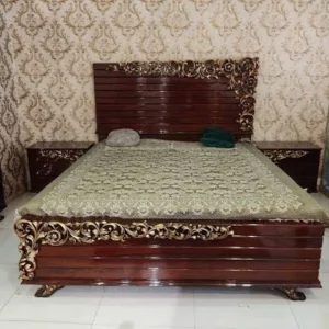 Latest Design Wooden Bed Set