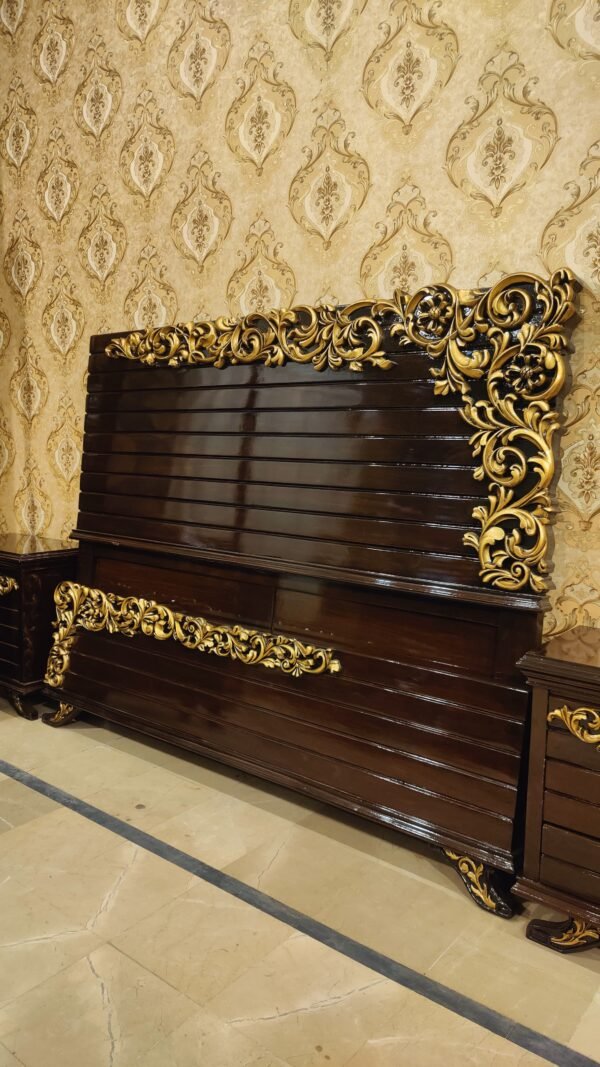 Latest Design Wooden Bed Set