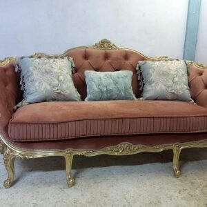 French and Italian Mixed Design Sofa