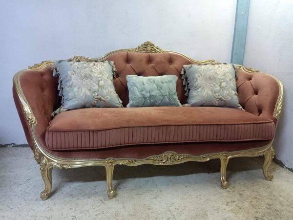 French and Italian Mixed Design Sofa