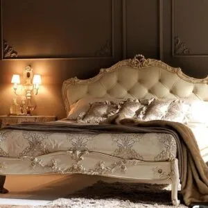 Unique upholstery style cushion bed set