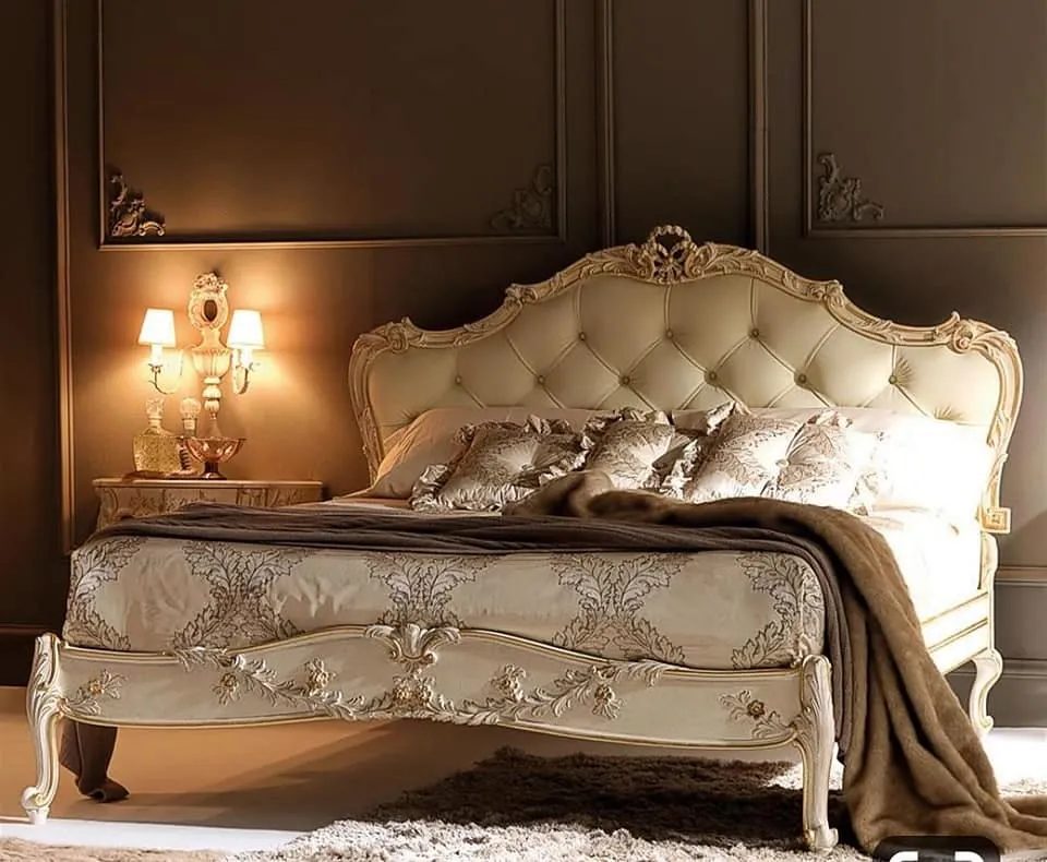 Unique upholstery style cushion bed set