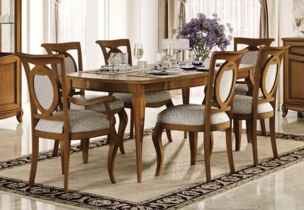 Italian Crown Dinning Chairs and Table