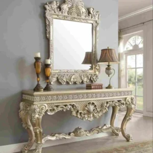 Royal Victorian Console With Frame