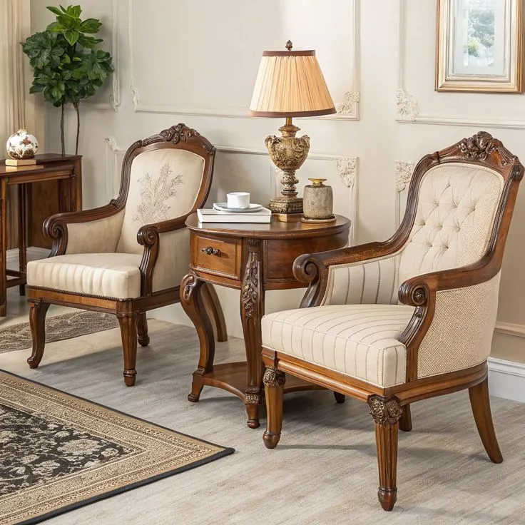 Antique style coffee set