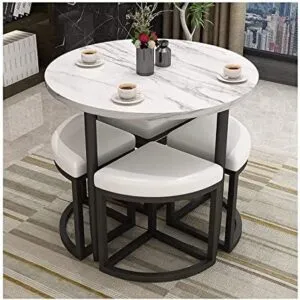 heart and spade design pure wood tea set