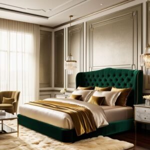 emeral art design bed set