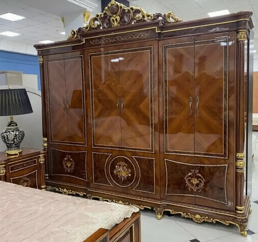 Royal Wooden Bed Set-Almeera