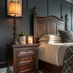 Rose-Wood-Side-Carving-Bed-Set