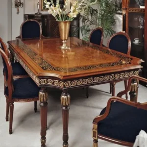 Classic wood dining set