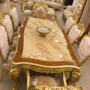 Chinioti Marble Signature Table Set