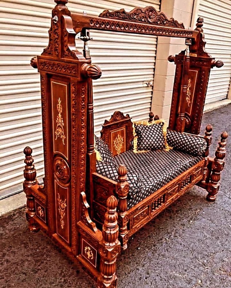 Traditional Carved Swing