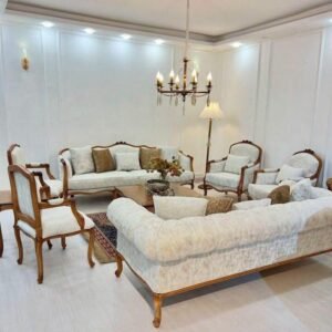 Classic Victorian Wooden Sofa Set