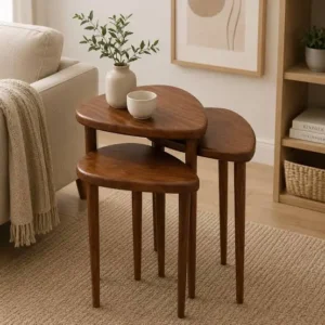 Sheesham Wood Nesting Table | Rosewood Collections